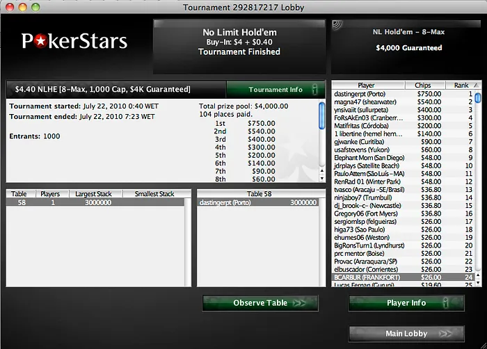 5 Minutos de Fama - Poker Tuga 106