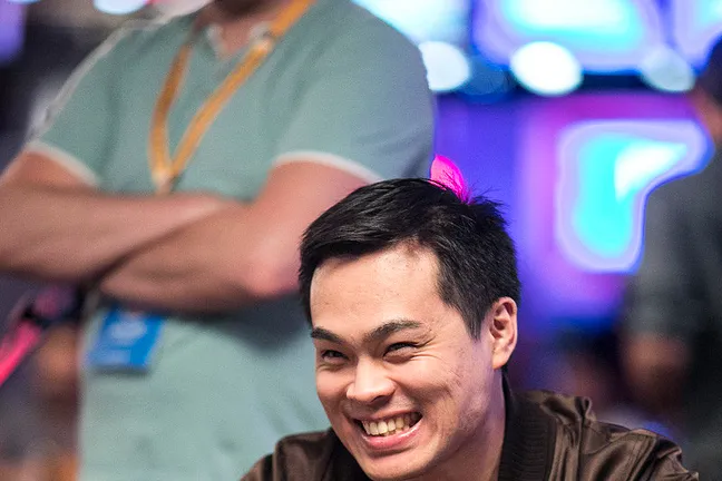 James Chen during the 2019 WSOP