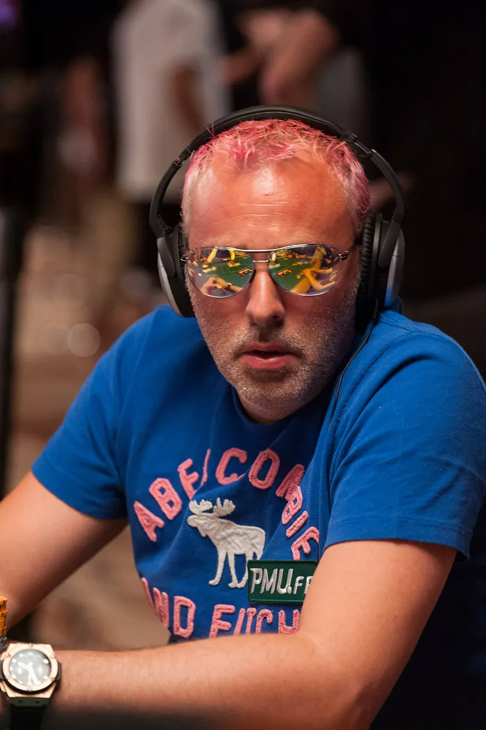 Guillaume Darcourt lors des WSOP