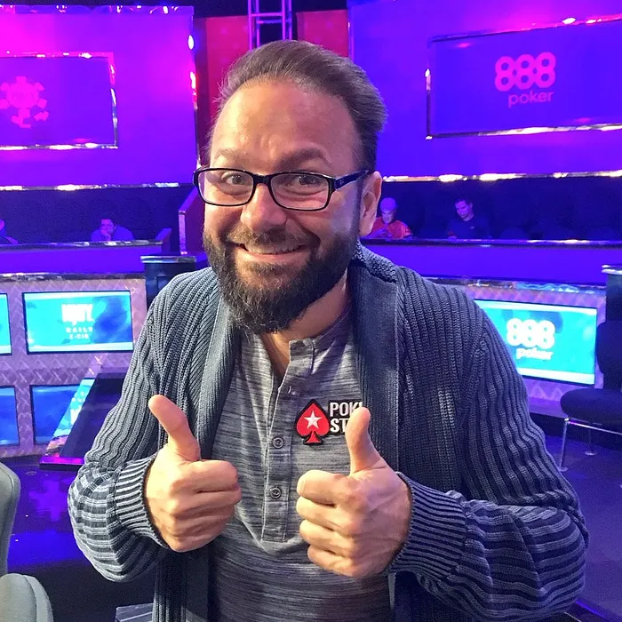 Daniel Negreanu is all smiles at WSOP