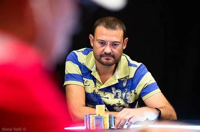 Milton Moreira, Pedro Vasconcelos e Nanev no dia 3 do Estrellas Poker Tour Barcelona 0001