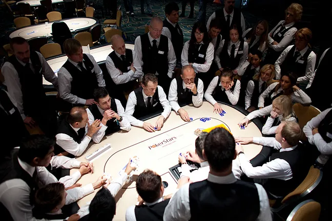 A deck of dealers (photo courtesy of Neil Stoddart)