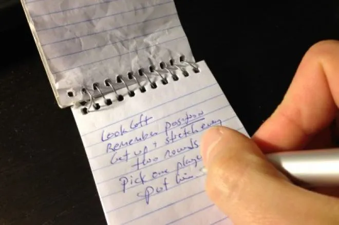 Make a List for Poker