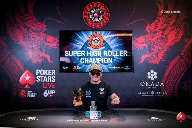 Lester Edoc Wins the Red Dragon Manila Super High Roller for ₱5,222,000