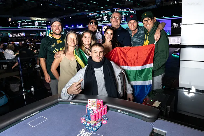 Adriaan Jacobs Becomes Fourth South African to Win a WSOP Bracelet