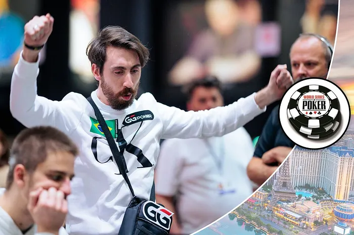 Carlos Henrique no Main Event da WSOP 2023