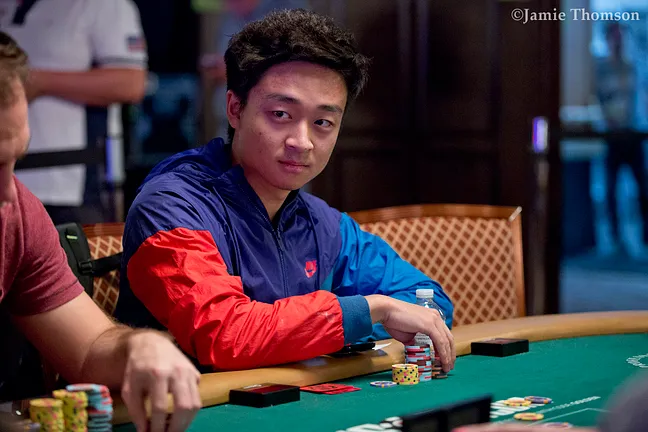 Michael Chi Zhang at the 2019 WSOP