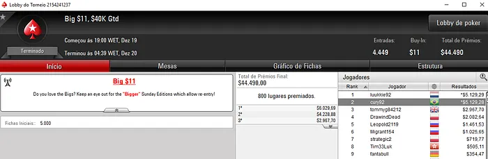 Julio "17neffetS_BR" Steffen Apronta na Super Tuesday do PokerStars & Mais 103