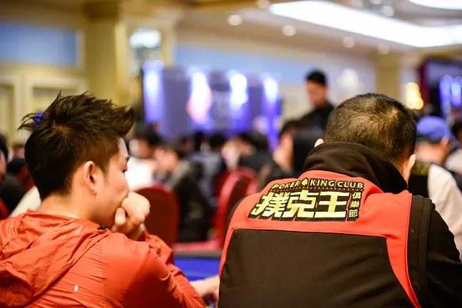 Nearly game time on Day 2 of the Poker King Cup Macau Main Event