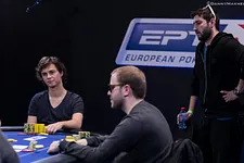 Dominik Panka (left), Michael Tureneic (foreground, center), Ramin Hajiyev (standing, right)