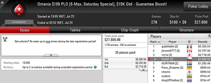 Rui "RuiNF" Ferreira e Nuno "NNNXX" Marques Amealham Na PokerStars 101