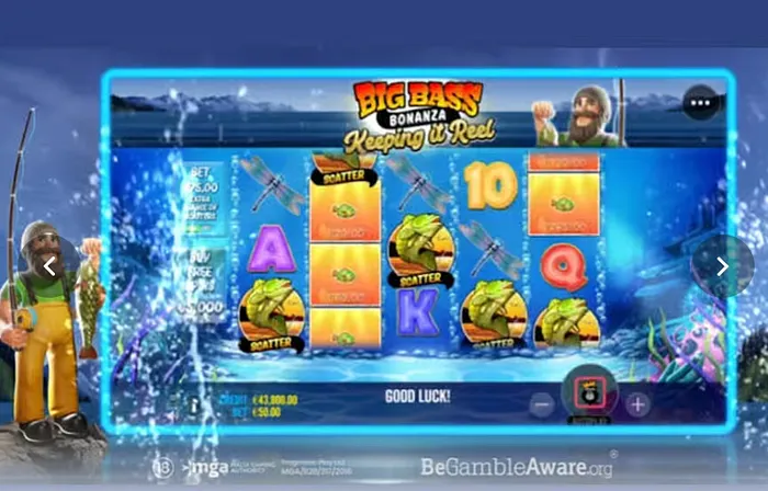 Big Bass Bonanza: Keeping it Reel - Sky Vegas