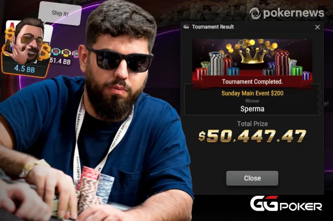 Ship it to Xunekas! André Marques campeão do Sunday Main Event da GGPoker