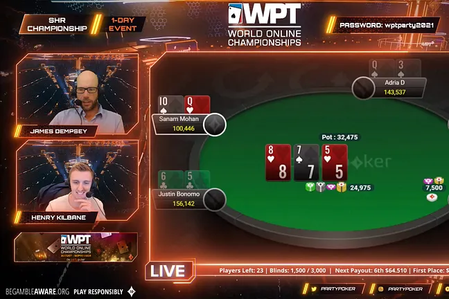 Cards Up Coverage of the Super High Roller Championship is Live on Delay!