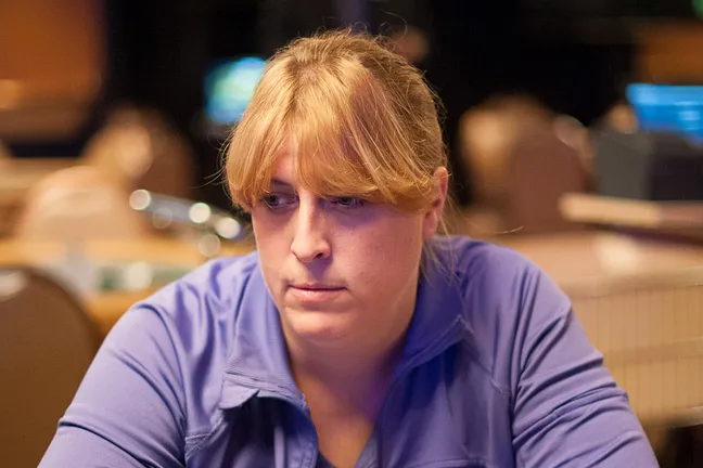 Amy Brady - out in 15th place ($3,379)