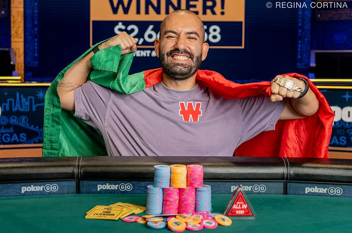 João Vieiras nas WSOP 2025