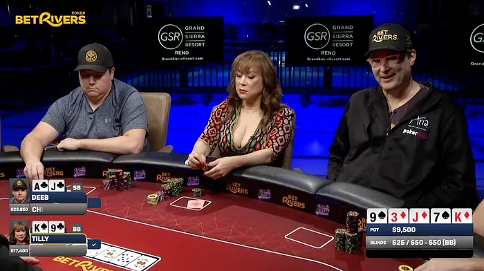 Jennifer Tilly Continues to Roll Over Competition on Hellmuth's Home Game 103