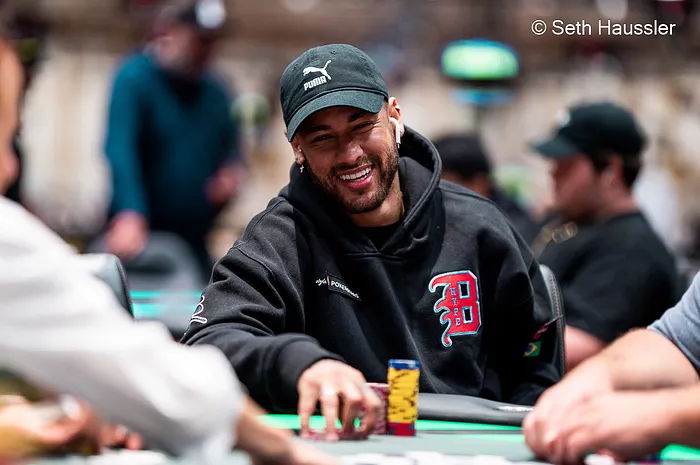 Neymar Jr. na WSOP 2022