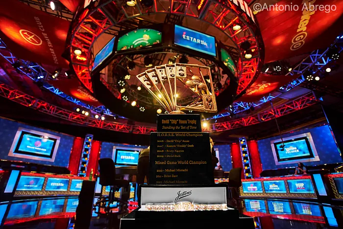 $50,000 Poker Players Championship Trophy and Bracelet