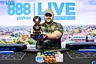 Yiannis Liperis Adds to His Resume With Dominating Run in the 888poker LIVE Coventry Main Event
