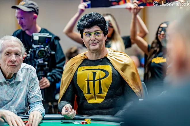 Phil Hellmuth Entrance