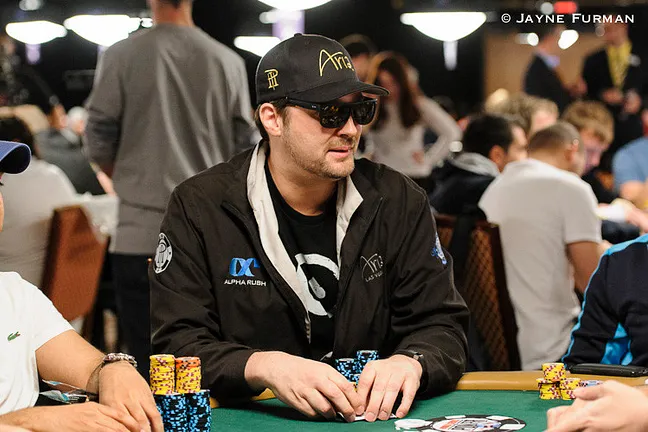 Phil Hellmuth didn't take kindly to the three-outer that busted him.