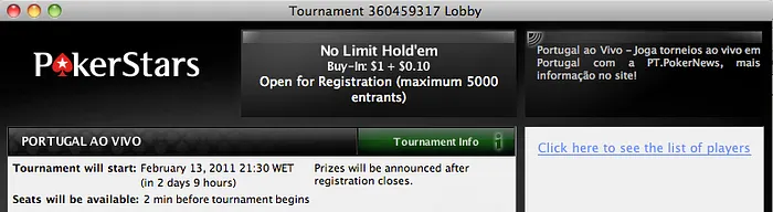 Nuno Zumy Coelho em Jogo no Portugal ao Vivo às 21:30 na PokerStars 102