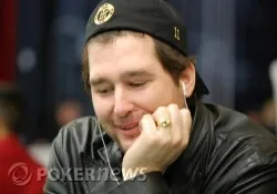 Phil Hellmuth during Day 1