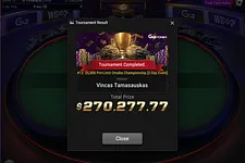 Vincas Tamasauskas Wins WSOP Event #13
