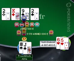 Pokerstars.fr : Nazim Guillaud 2ème du Sunday Special 102