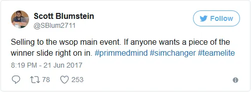 Amigos de Blumstein Faturam à Grande Sem Jogar Main Event 101