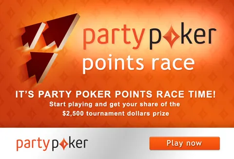 $2,500 Up For Grabs in the partypoker Points Race! 0001