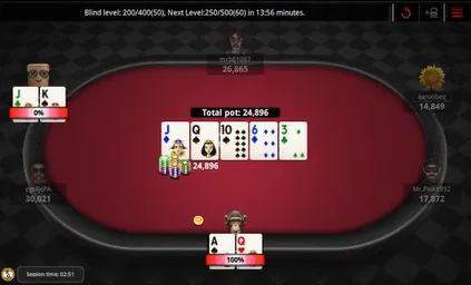 KNIEM77 wins a big pot off of ISeeYourNuts