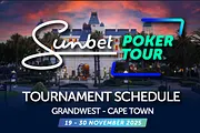 SunBet Poker Tour GrandWest Returns with R10 Million GTD