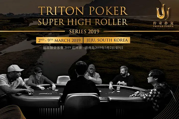 Triton Poker Series: 6 Eventos Super High Roller entre 2 e 9 de Março