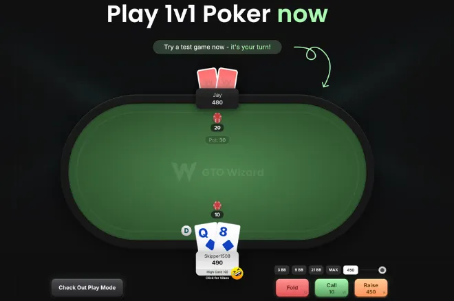 GTO Wizard 1v1