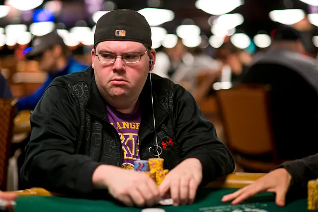 Eric Froehlich (Seen Here in Earlier WSOP Competition) Has Been Eliminated Midway Through Day 1 Play