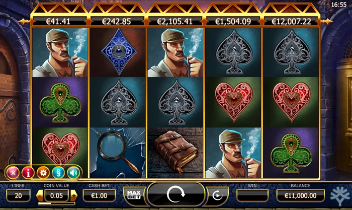 holmes and the stolen stone slot