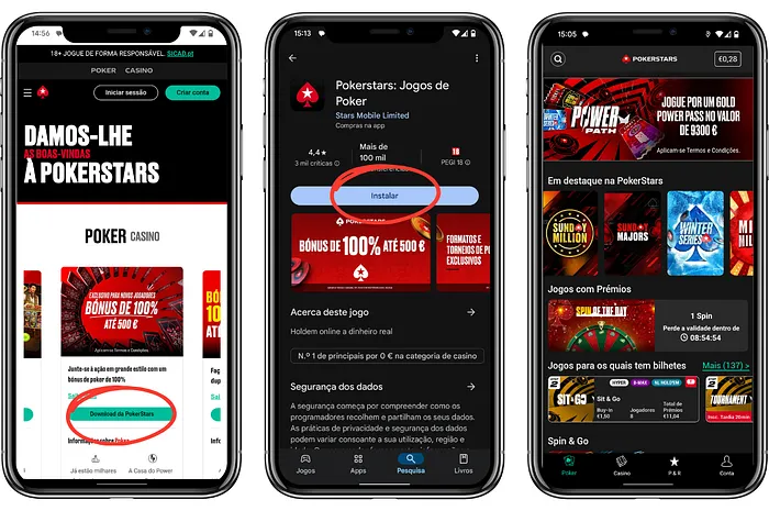 Downalod Pokerstars App Portugal