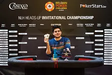 Pokerstars Belgian Poker Challenge Namur, champion Heads Up 2014 Van Vlasselaer