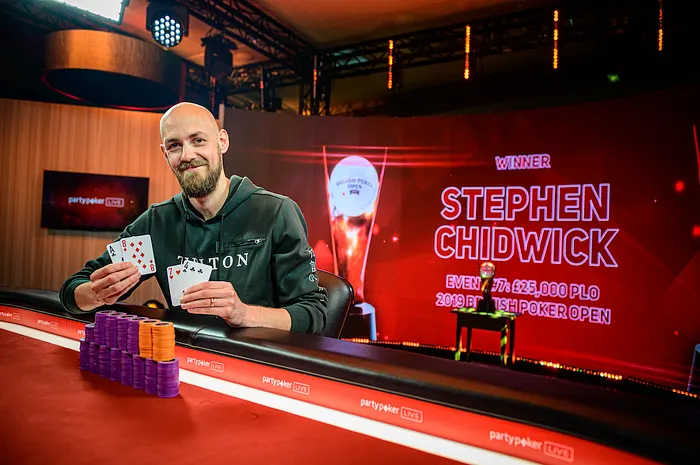 Stephen Chidwick has been on a tear in PLO events.