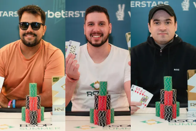 Danilo Gomes, Leonardo Camera e Mateus Pimenta