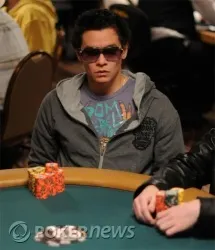 Clark Hamagami - looking for his sixth cash for the series