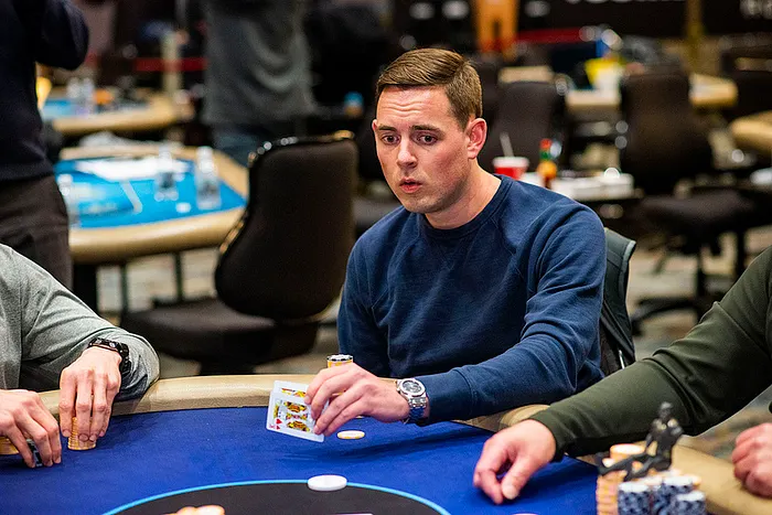 Toby Lewis at the WPT Gardens Championship.