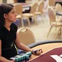 Dealer awaiting players at her table