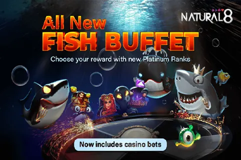 Earn up to 60% cashback with the new Fish Buffet Rewards program