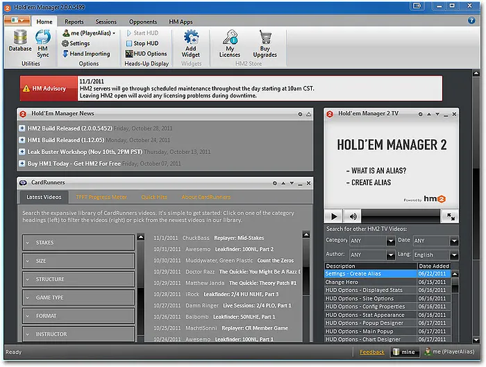 Holdem Manager 2 disponible (Poker Tracker) 102