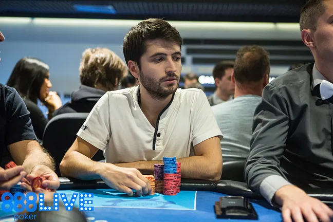 Sergi Escote leads after Day 1 of the High Roller