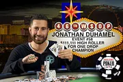 Jonathan Duhamel Wins $111,111 High Roller for ONE DROP for $3,989,985