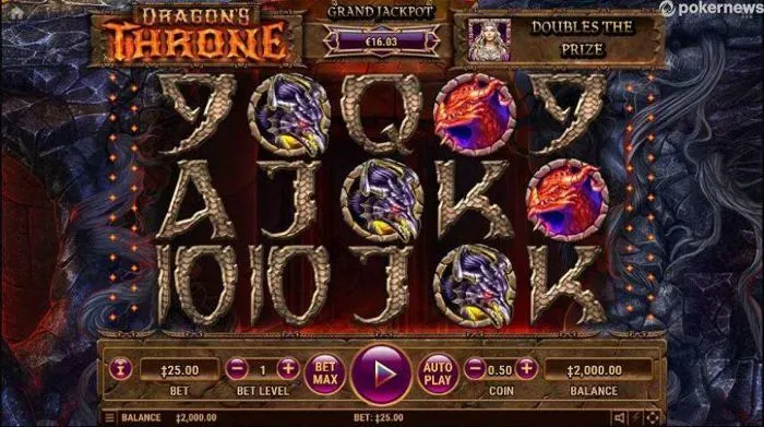Dragon throne slot game